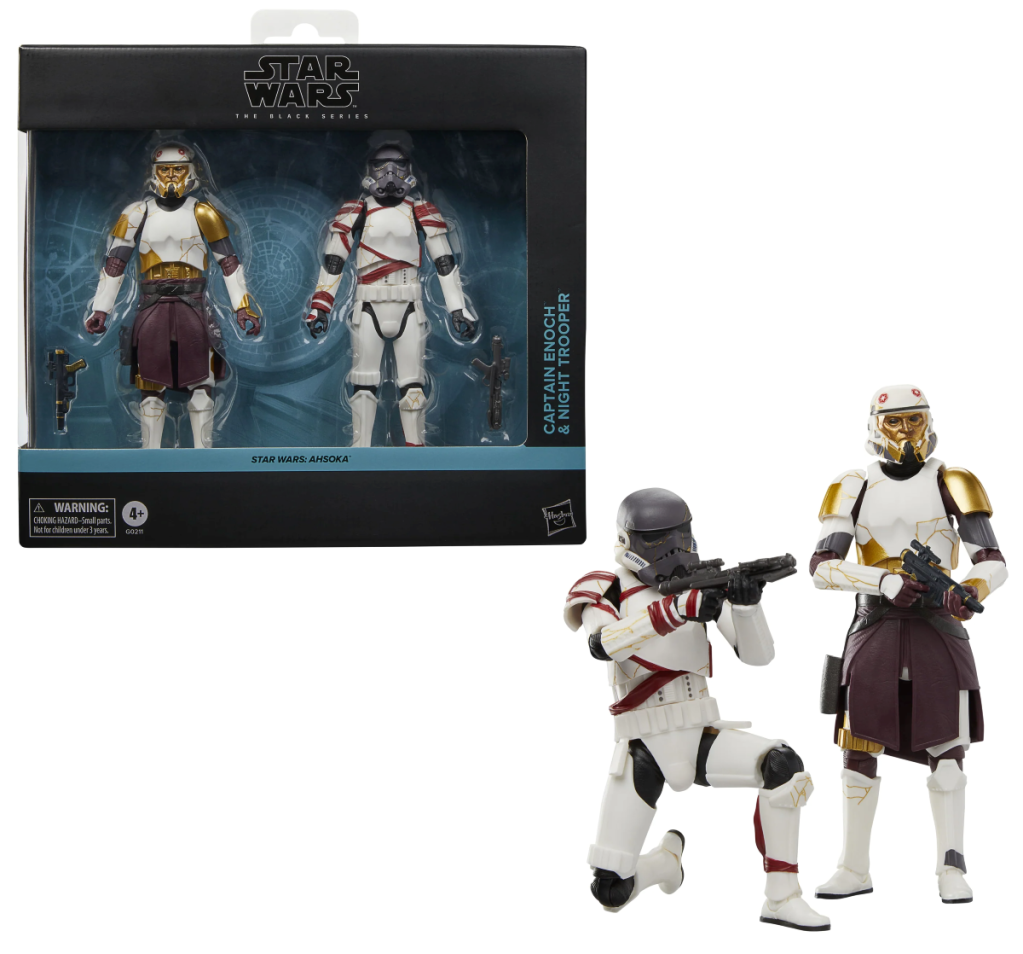 STAR WARS - Captain Enoch & Night Trooper - Figure Black Series 15cm