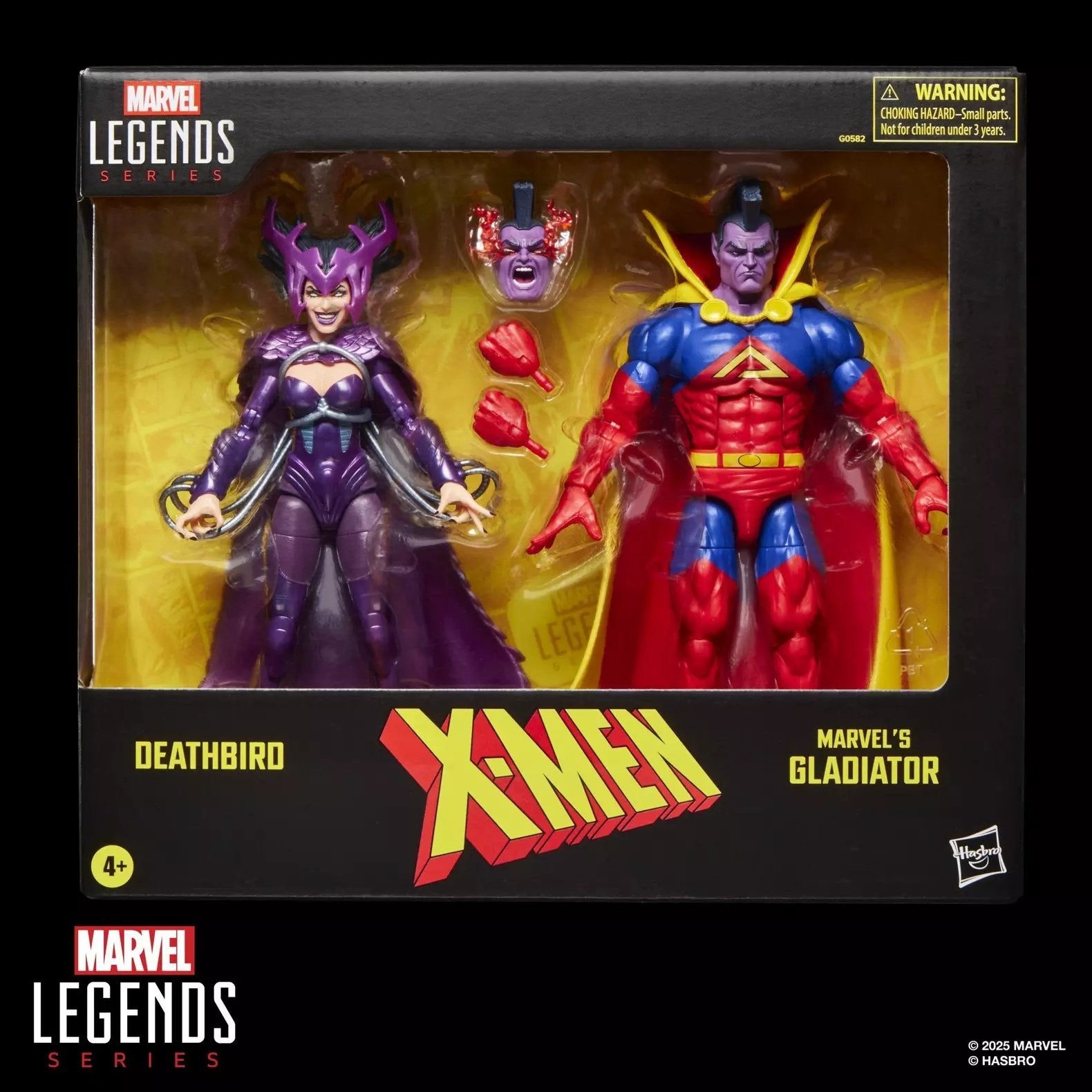 MARVEL - Deathbird & Marvel's Gladiator - Figurine Legend Series 15cm