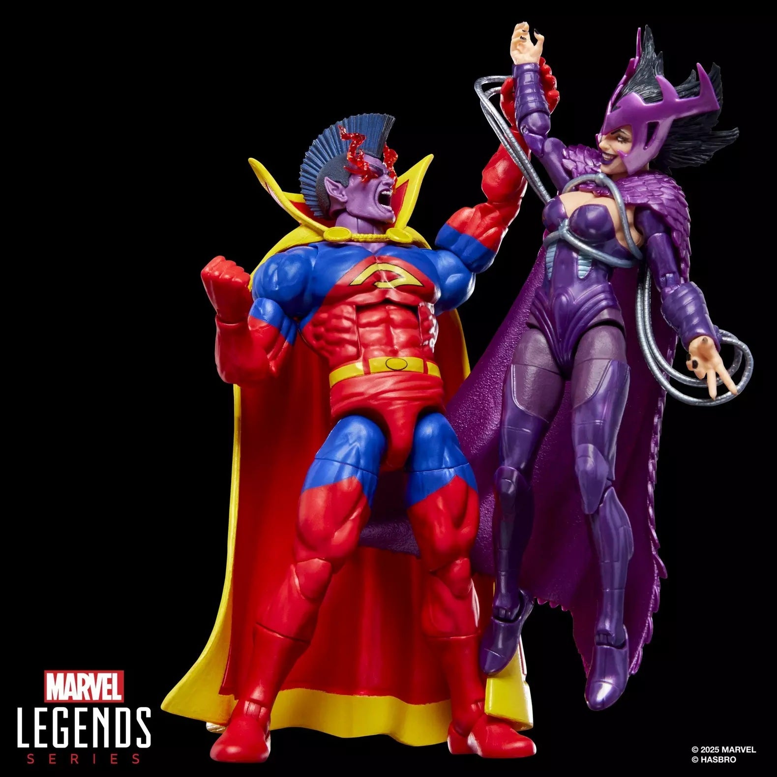 MARVEL - Deathbird & Marvel's Gladiator - Figure Legend Series 15cm