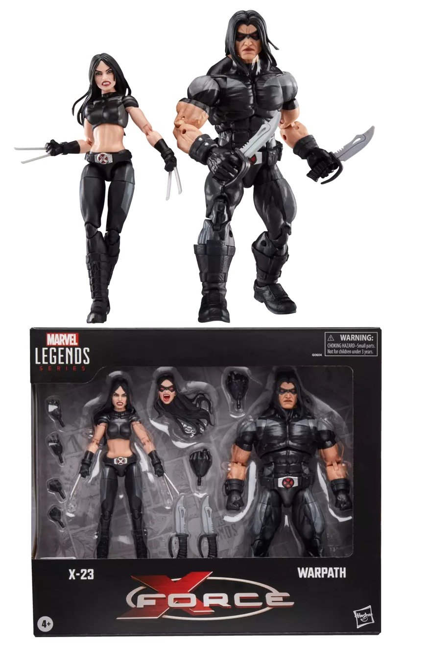 X-MEN - X-23 & Warpath - Figurine Legend Series 15cm