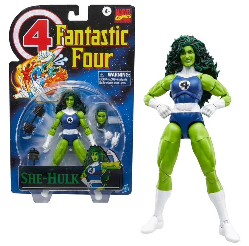 LES 4 FANTASTIQUES - She-Hulk - Figurine Legends Series 15cm