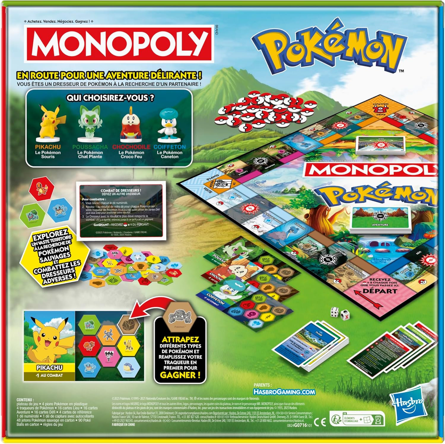 MONOPOLY - POKEMON (French)
