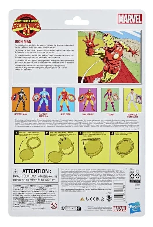 MARVEL - Iron Man - Figurine Marvel Legends Series 15cm