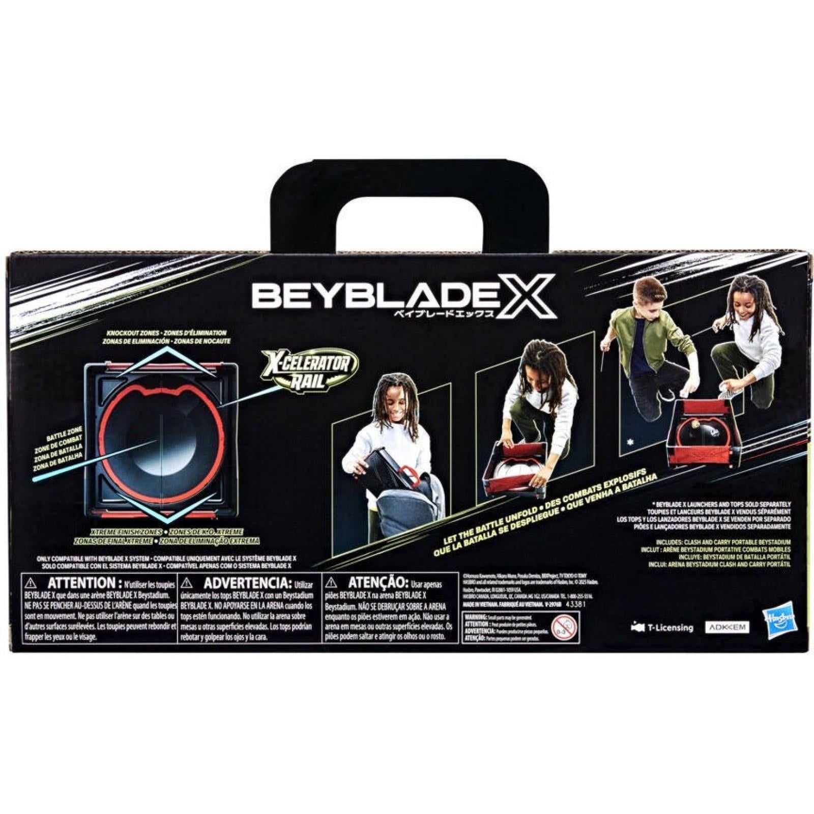 BEYBLADE X - Clash and Carry Beystadium