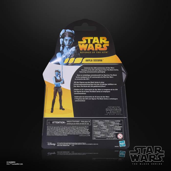 STAR WARS 3 - Aayla Secura - Figure Black Series 15cm