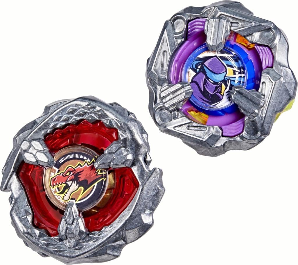 BEYBLADE X - Beat Tyranno 4-70Q & Knife Shinobi 4-80HN Dual Pack