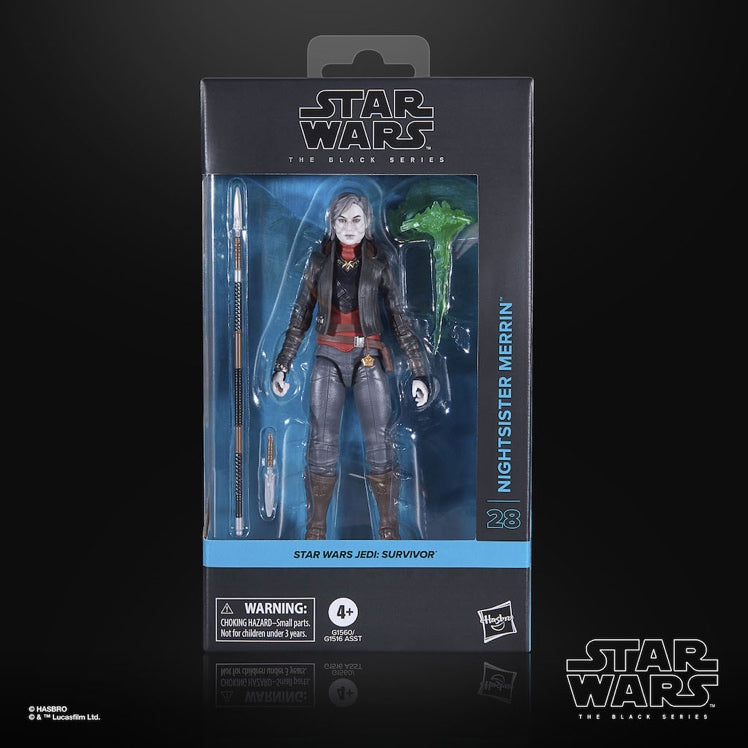 STAR WARS JEDI SURVIVOR - Nightsister Merrin -Figure Black Series 15cm