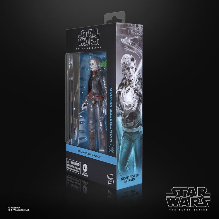 STAR WARS JEDI SURVIVOR - Nightsister Merrin -Figure Black Series 15cm