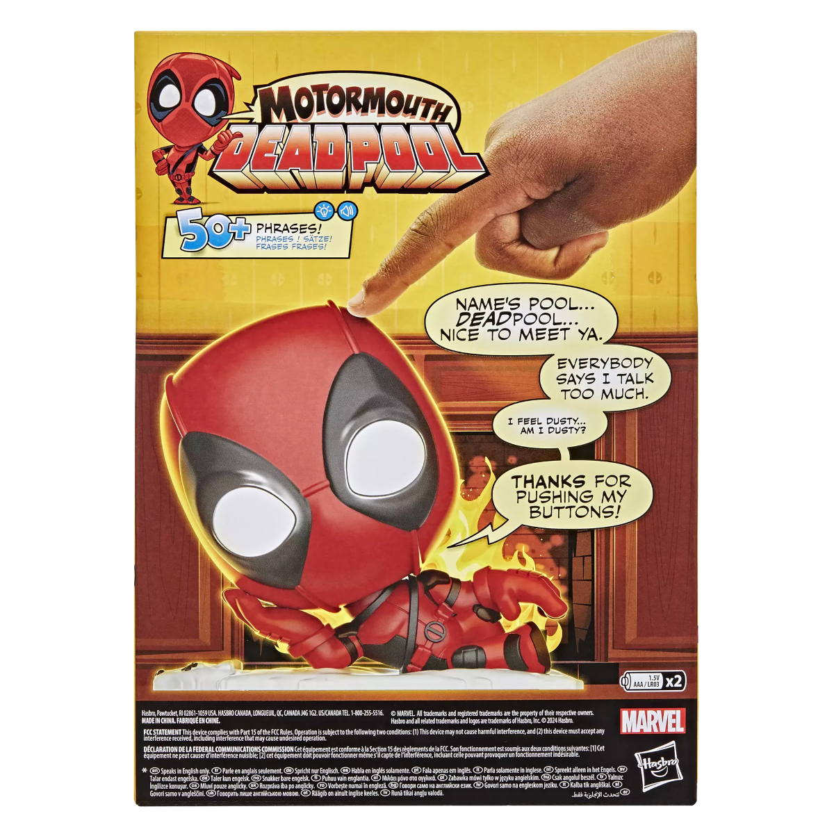 MARVEL - Deadpool - Figure Motor Mouth 12cm (English Version)