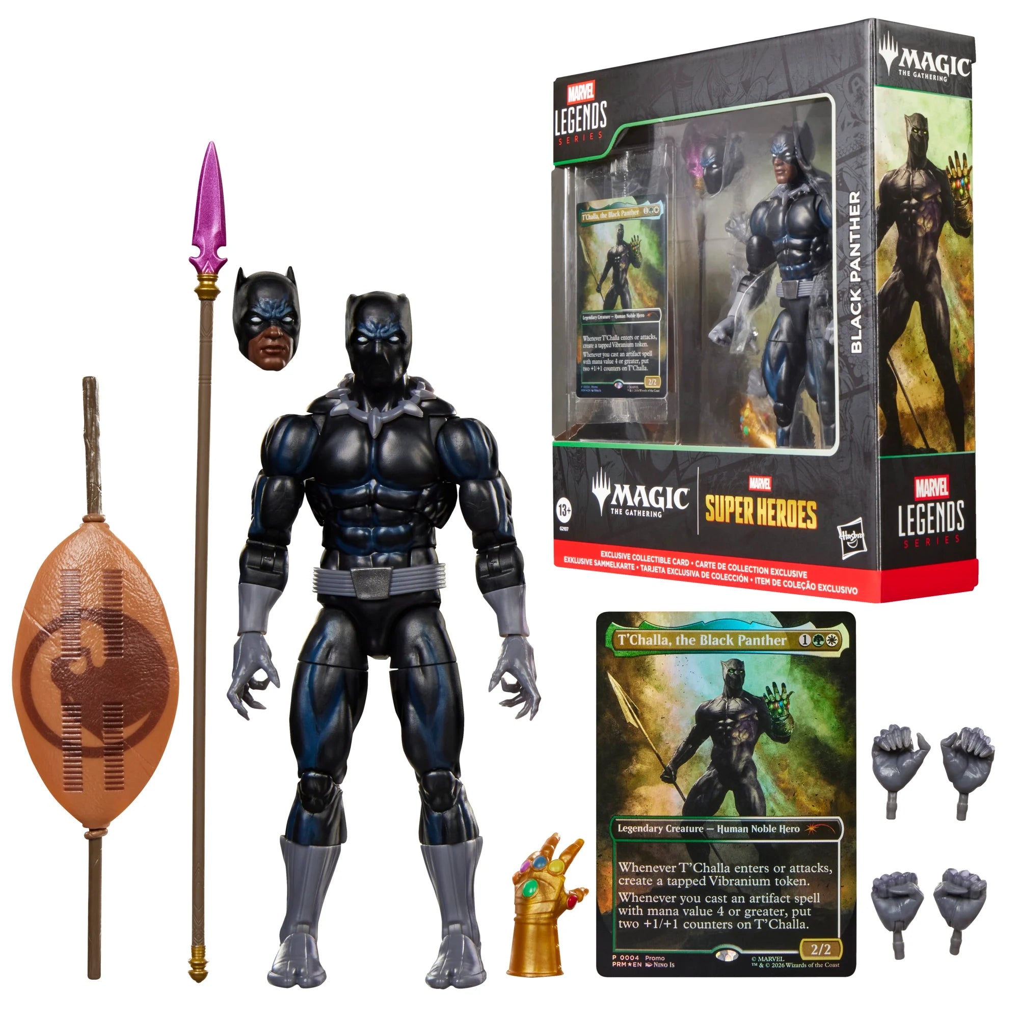 MARVEL SUPER HEROES MTG - Black Panther - Figure Legend Series 15cm