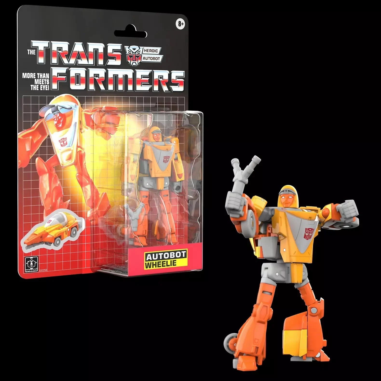 TRANSFORMERS - G1 Autobot Wheelie - Figure Retro 11cm