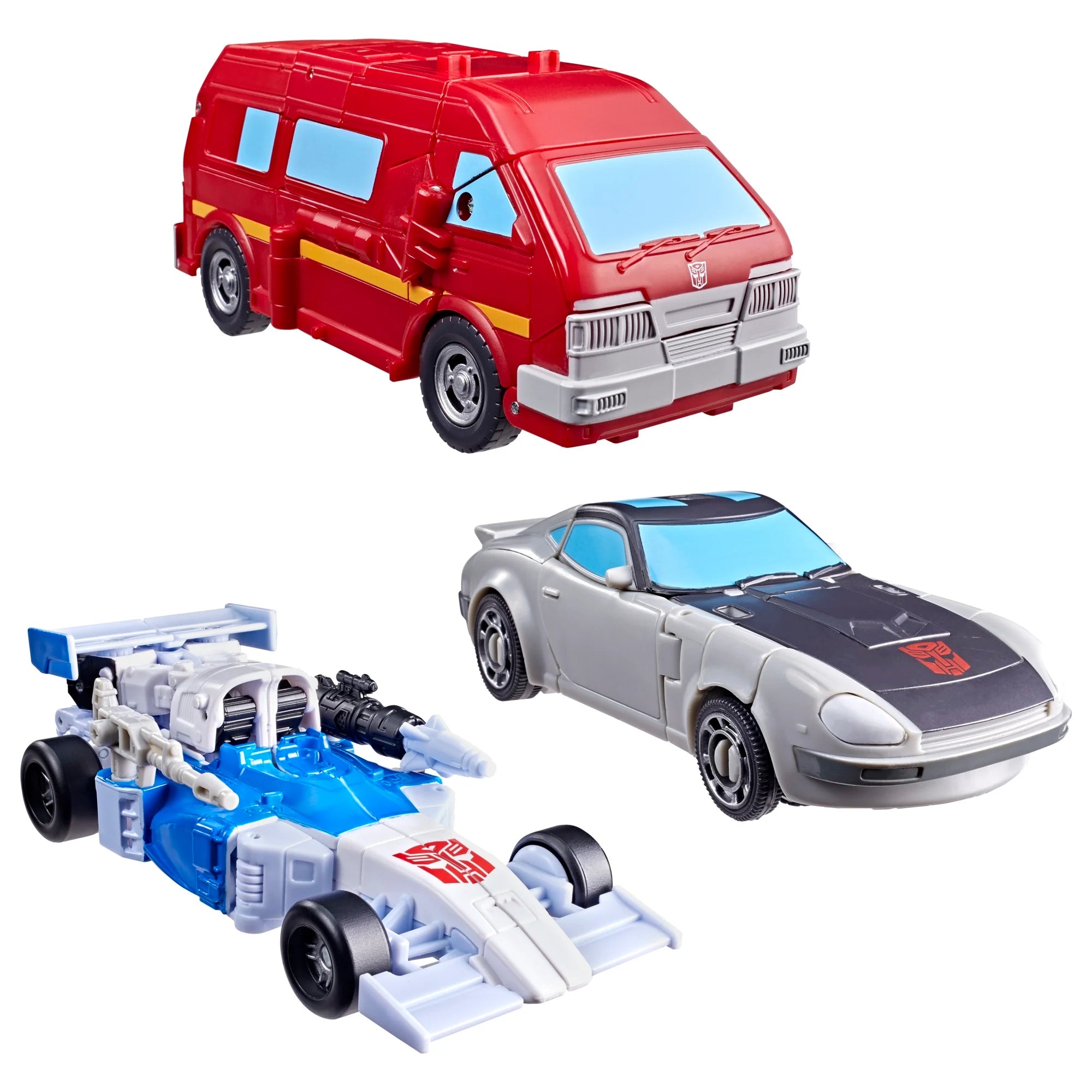 TRANSFORMERS - Mirage, Ironhide & Bluestreeak - Multipack 3 Fig. 15cm