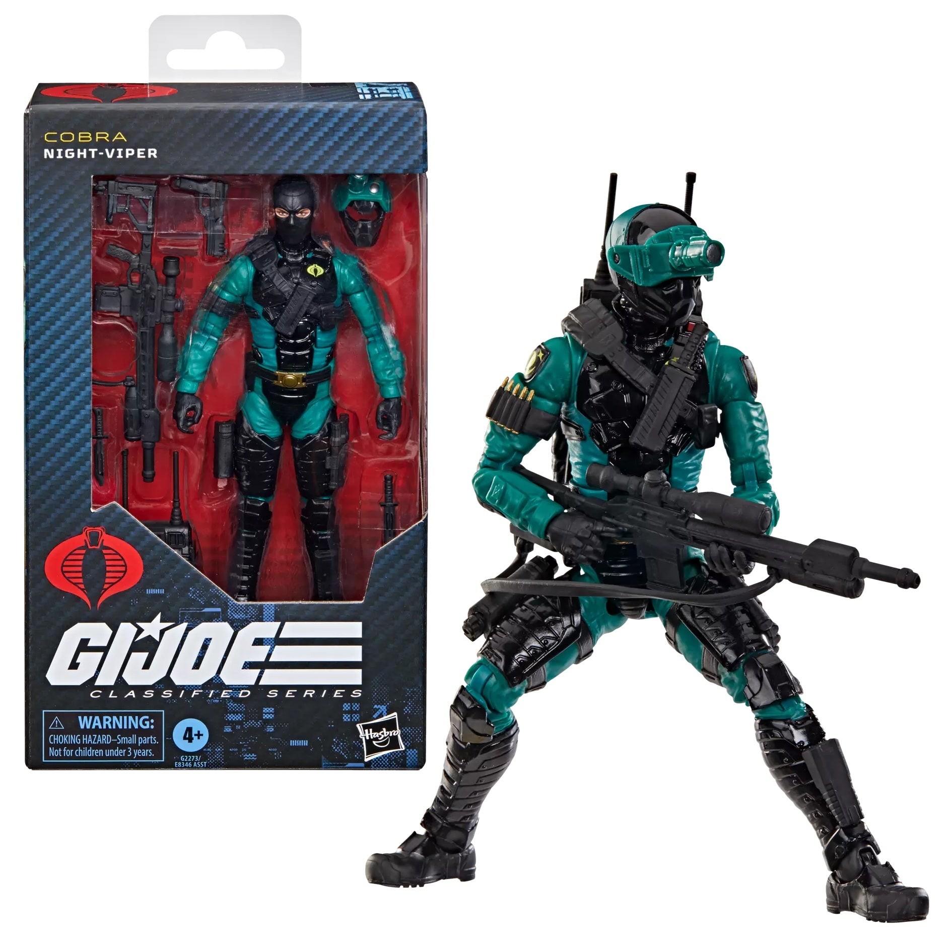 G.I. JOE - Night-Viper - Figure Classified Series #187 15cm