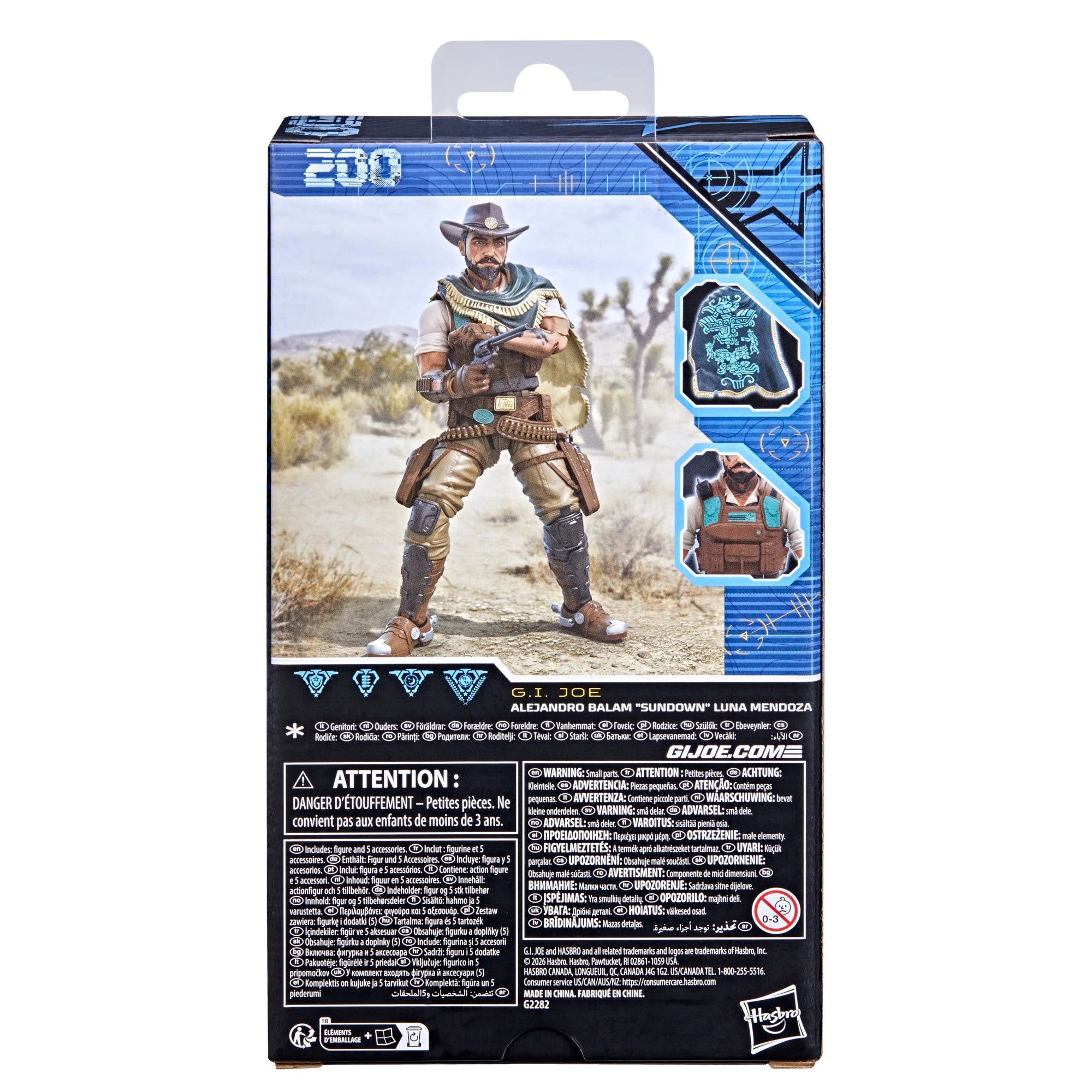 G.I. JOE - Alejandro Balam - Figure Classified Series #200 15cm