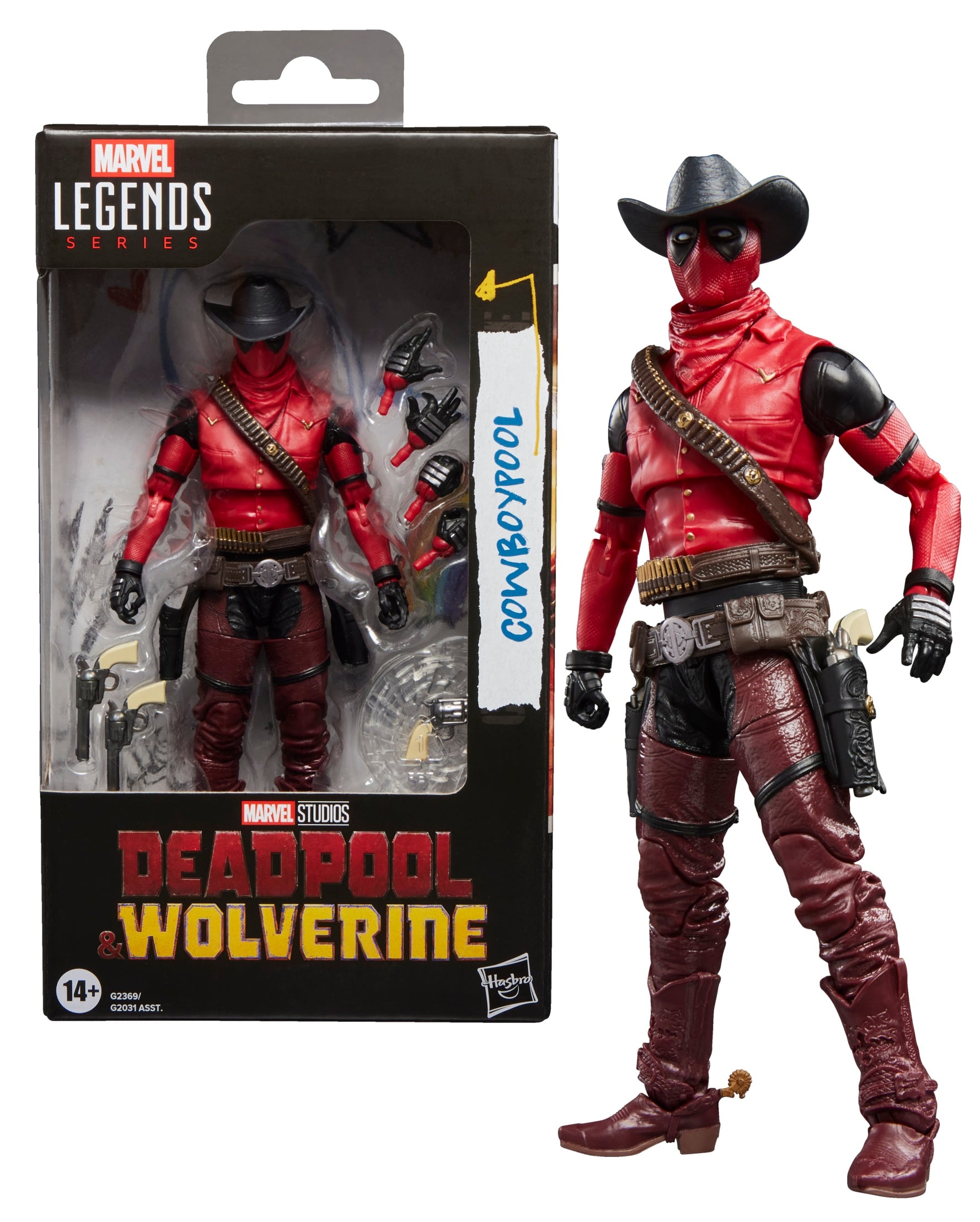 DEADPOOL & WOLVERINE - Cowboypool - Figure Legends Series 15cm