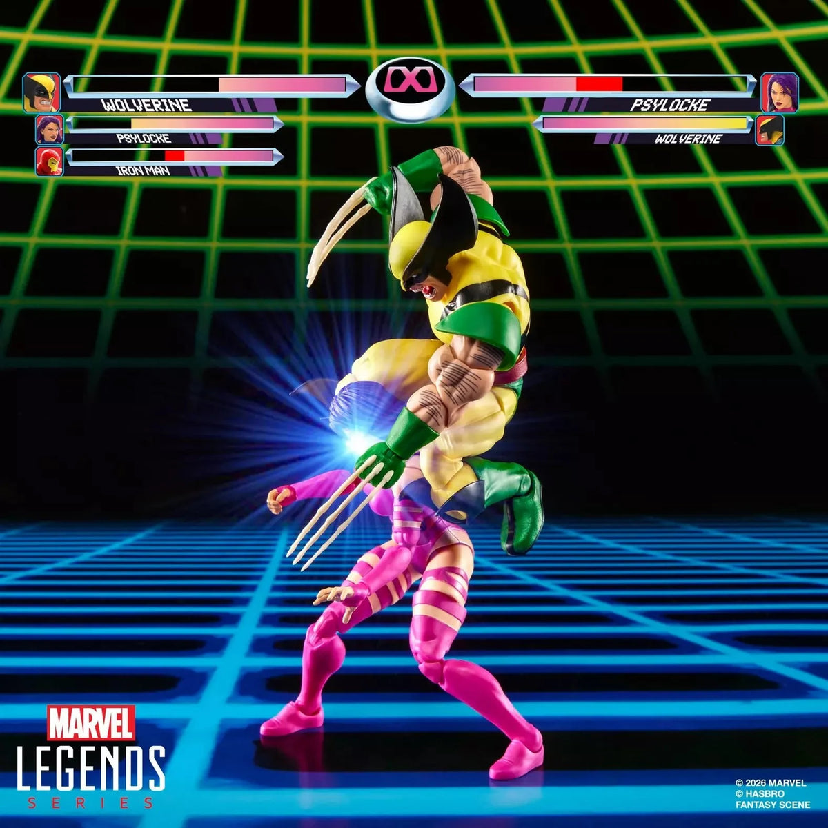 MARVEL - Wolverine vs Psylocke - Figures Legends Series 15cm