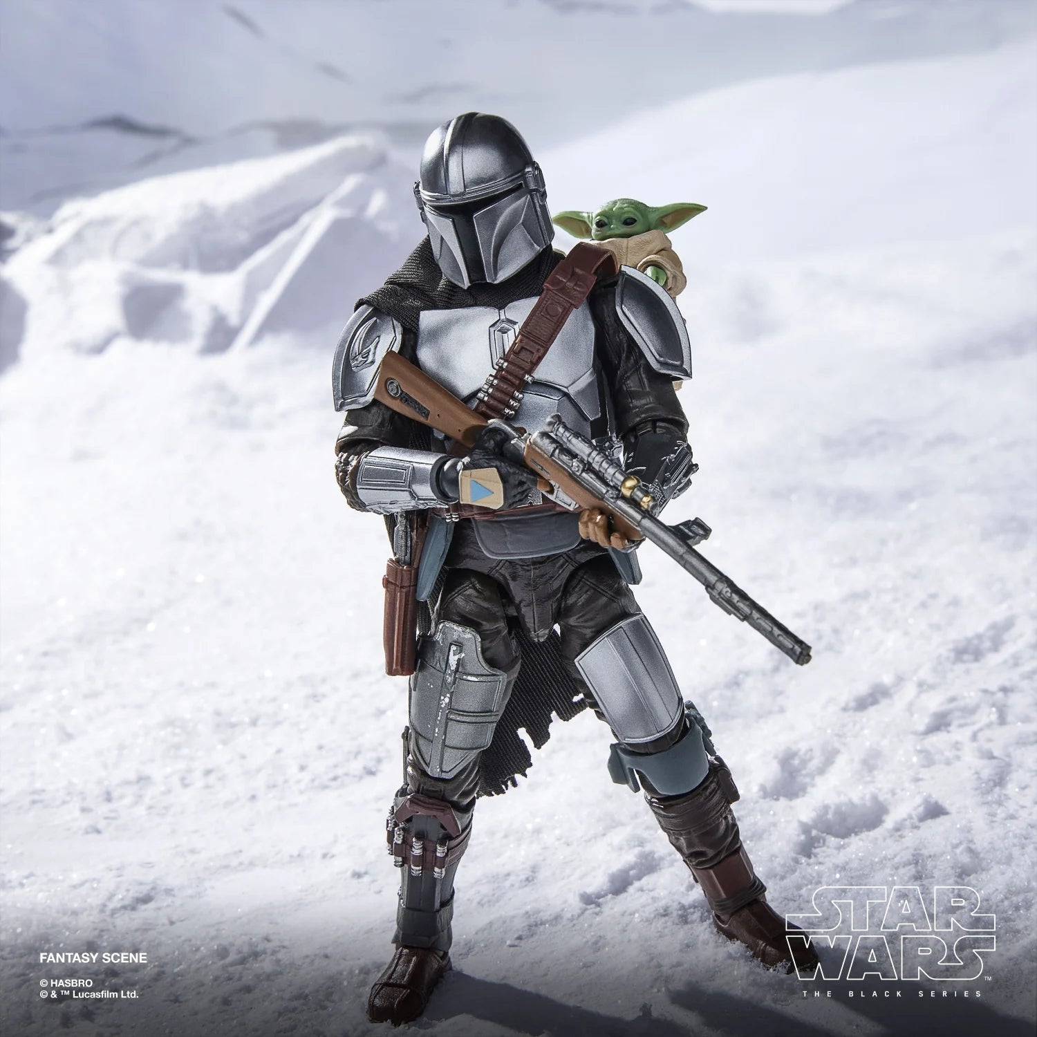 THE MANDALORIAN - Mandalorian & Grogu - Figure Black Series 15cm