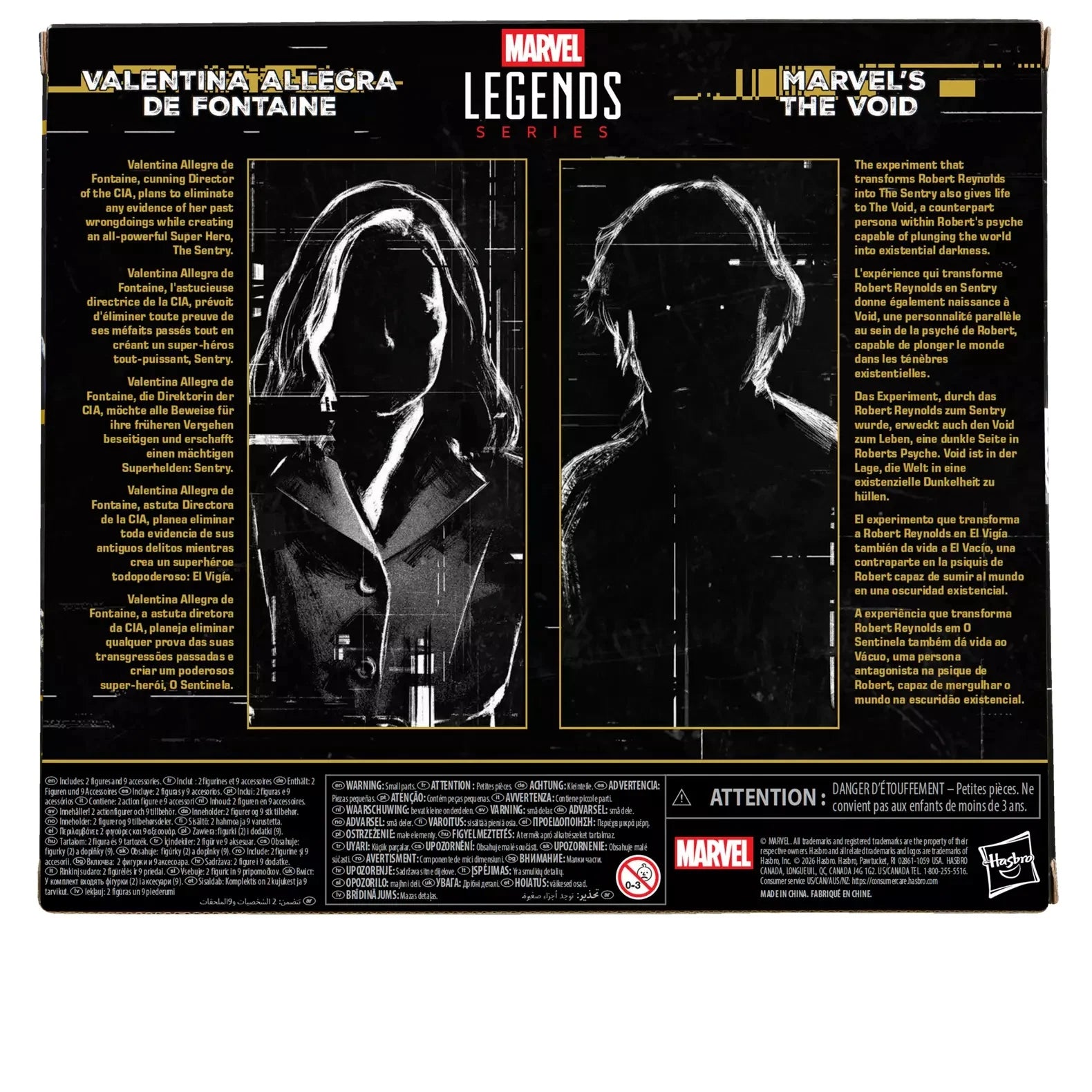 MARVEL - Valentina & Marvel's The Void  - Figure Legends Series 15cm
