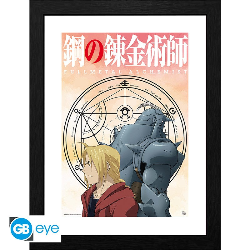 FULLMETAL ALCHEMIST - Collector Print 30X40 - The Elric brothers