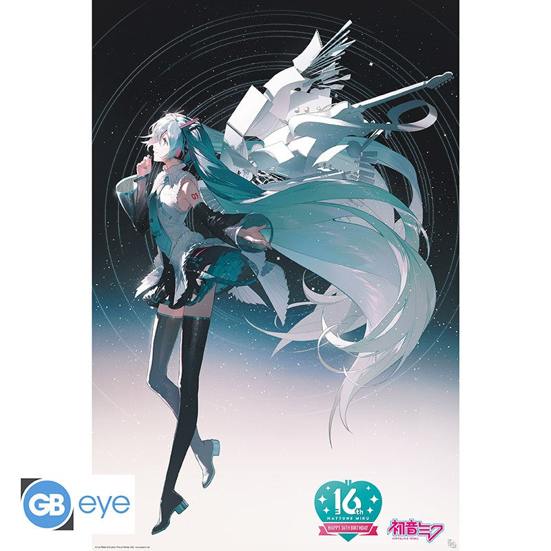 HATSUNE MIKU - Happy 16th anniversary Miku - Poster 91x61cm
