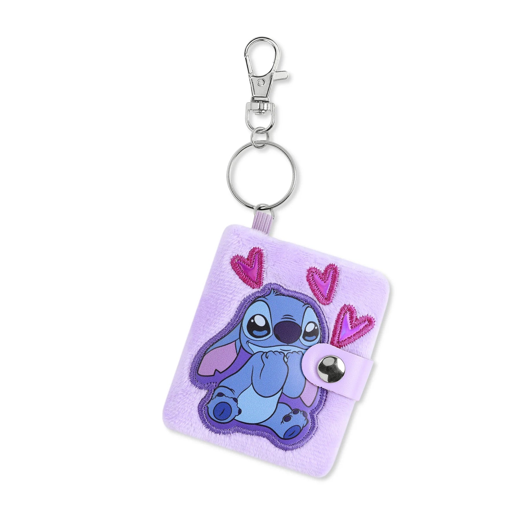 STITCH - Love - Mini-Notizbuch-Schlüsselanhänger