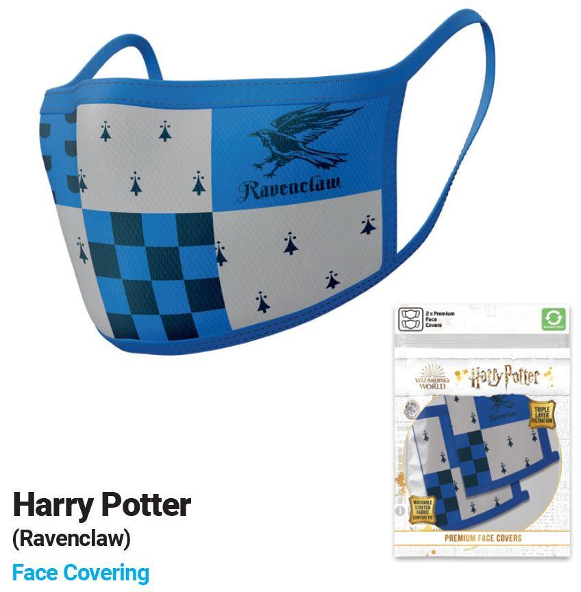 HARRY POTTER - Ravenclaw - Premium Face Covers pack of 2