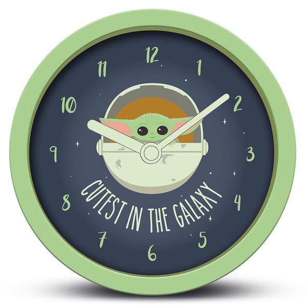 THE MANDALORIAN - Cutest in the galaxy - Desk Clock 16cm