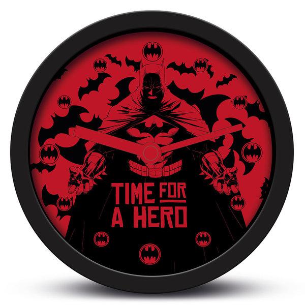 BATMAN - Time For A Hero - Desk Clock 16cm