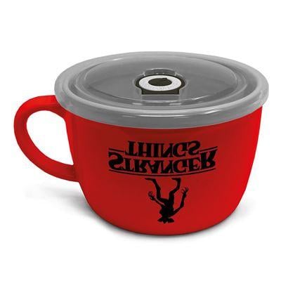 STRANGER THINGS - Logo - Soup & Snack mug with lid 600ml