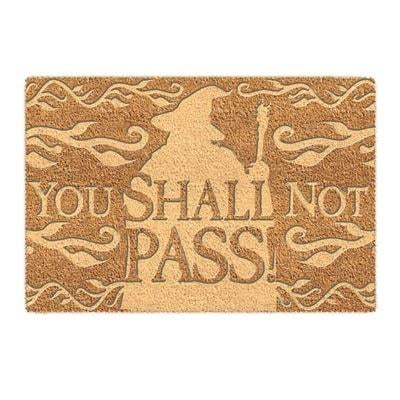 THE LORD OF THE RINGS - Doormat 40X60 - You Shall Not Pass