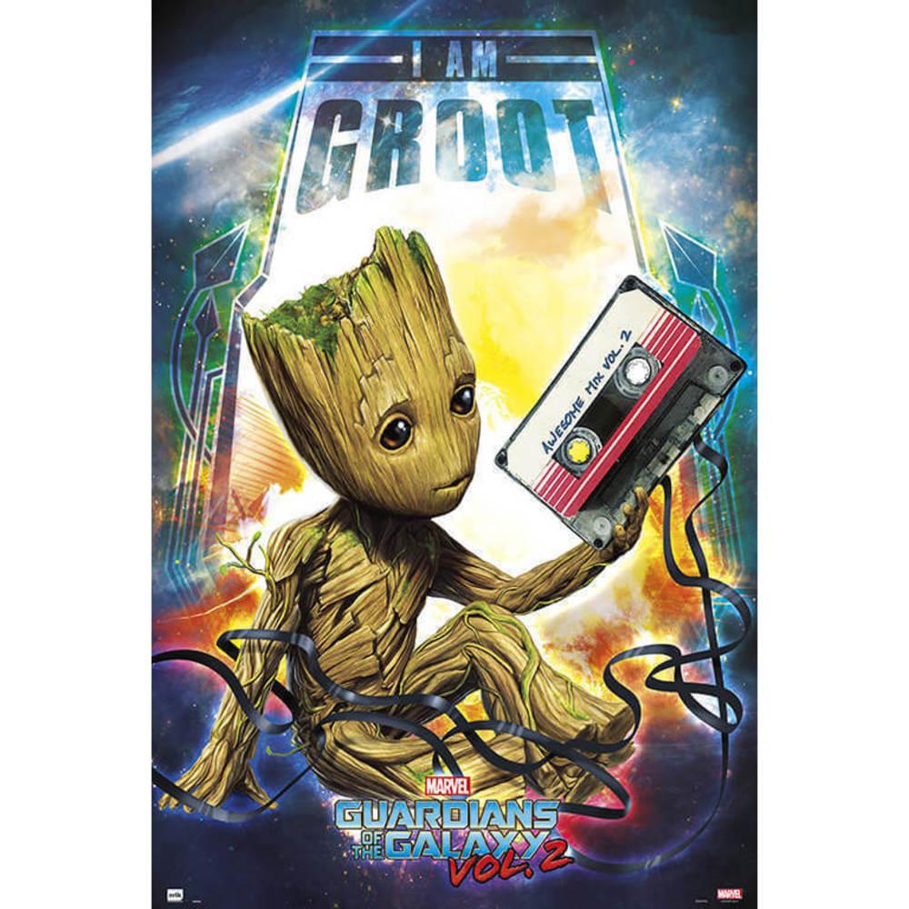 MARVEL - Guardians of the Galaxy Vol2 - Groot - Poster 61x91cm