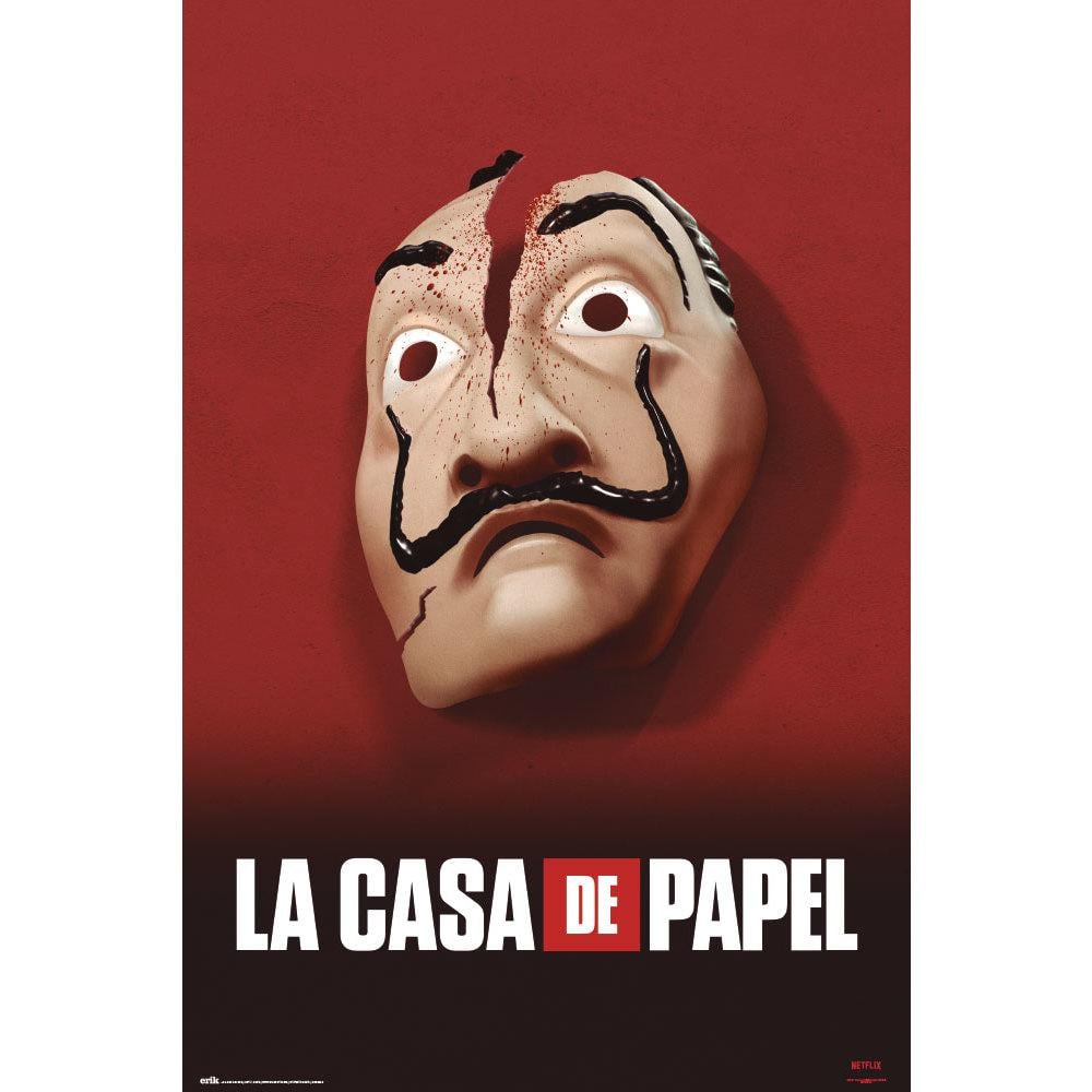 LA CASA DE PAPEL – Maske – Poster 61 x 91,5 cm