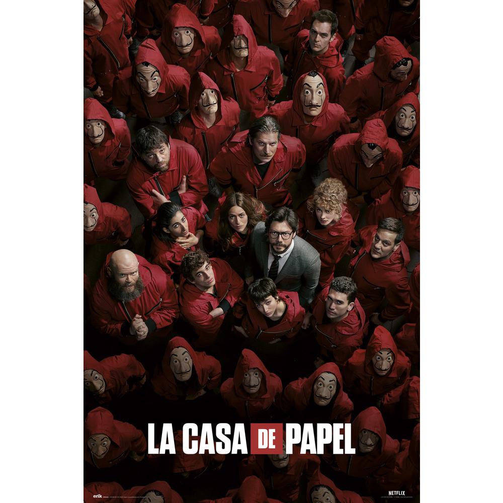 LA CASA DE PAPEL – Krieg – Poster 61 x 91,5 cm