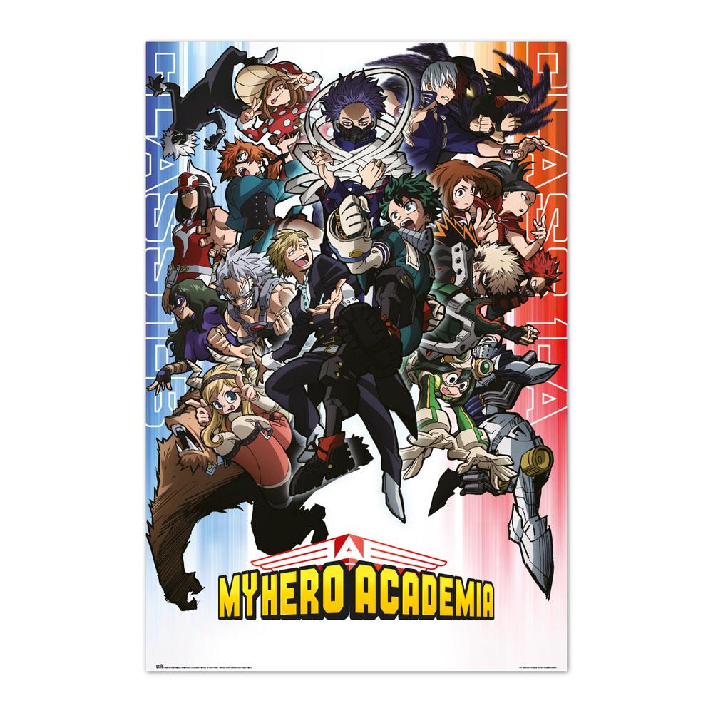 MY HERO ACADEMIA - Class 1-A and Class 1-B - Poster 61x91cm