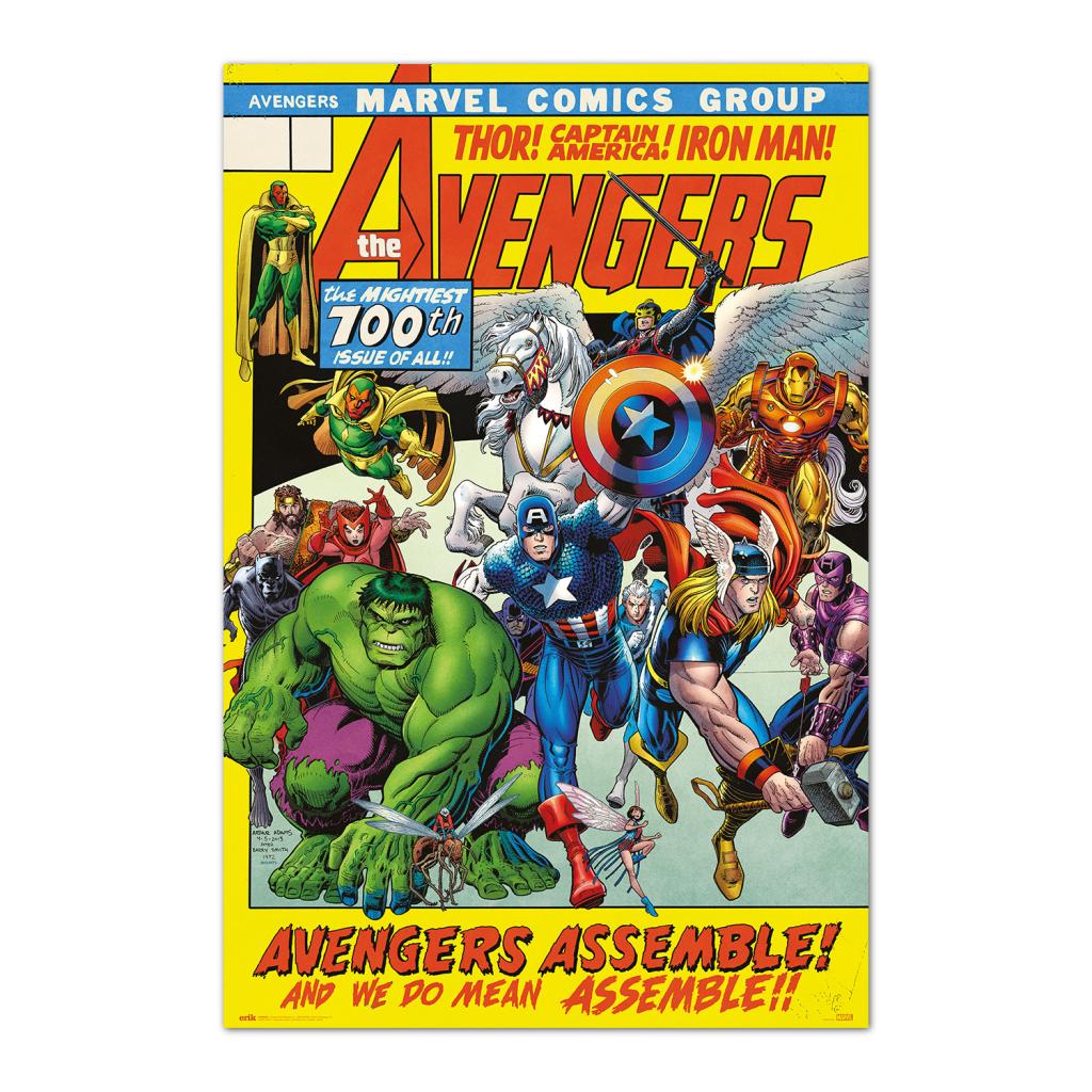 AVENGERS - Comics Cover 100th Issue - Poster 61x91cm