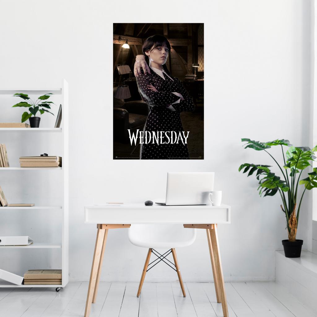 WEDNESDAY - Thing & Wednesday - Poster 61 x 91cm