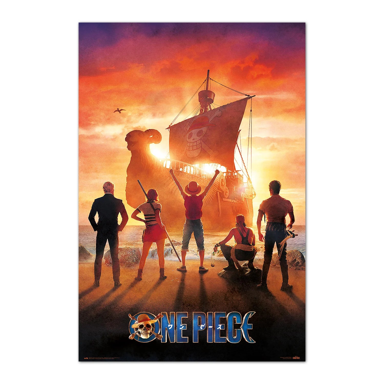 ONE PIECE NETFLIX – Piraten – Poster 61 x 91 cm