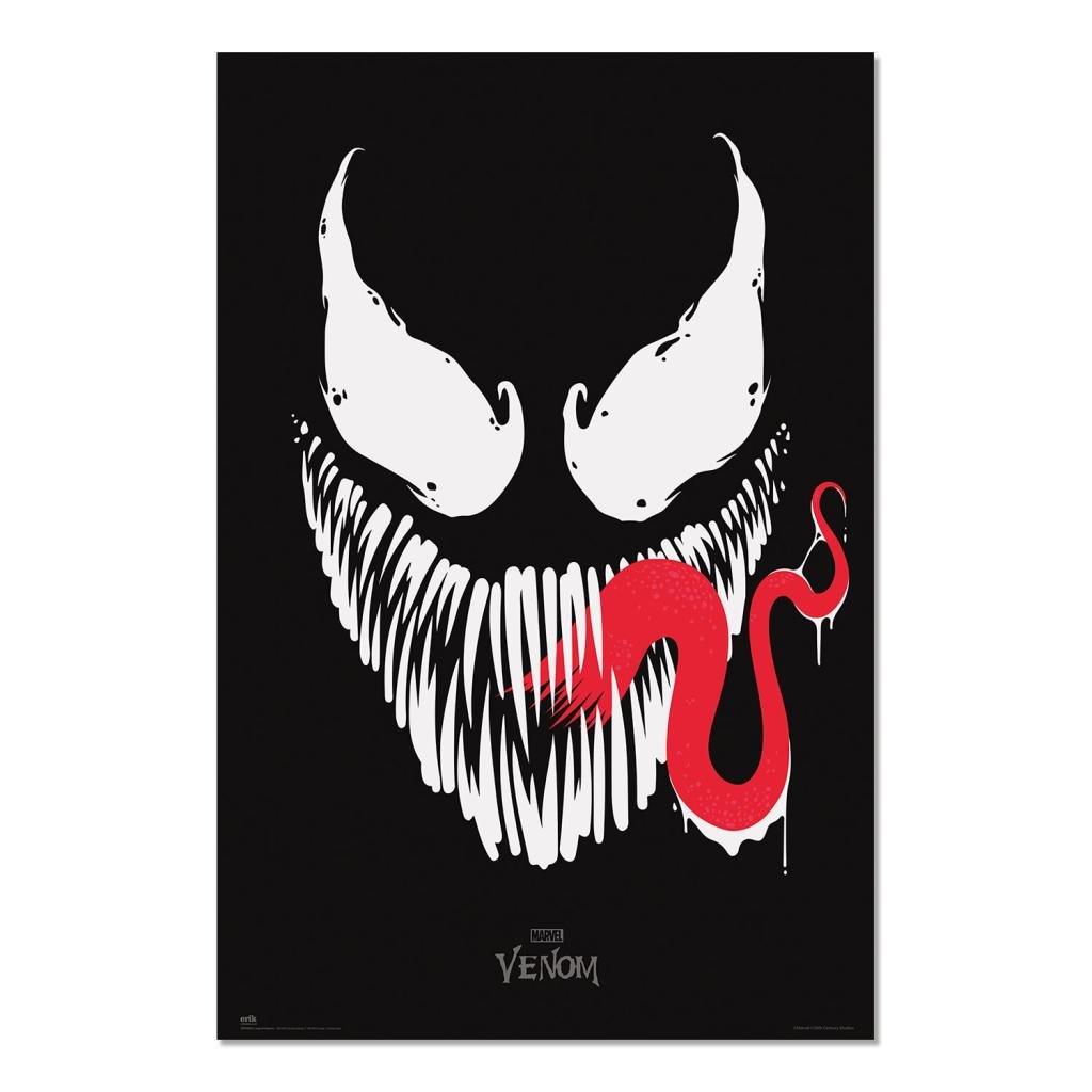 VENOM - Black Face - Poster 61 x 91cm