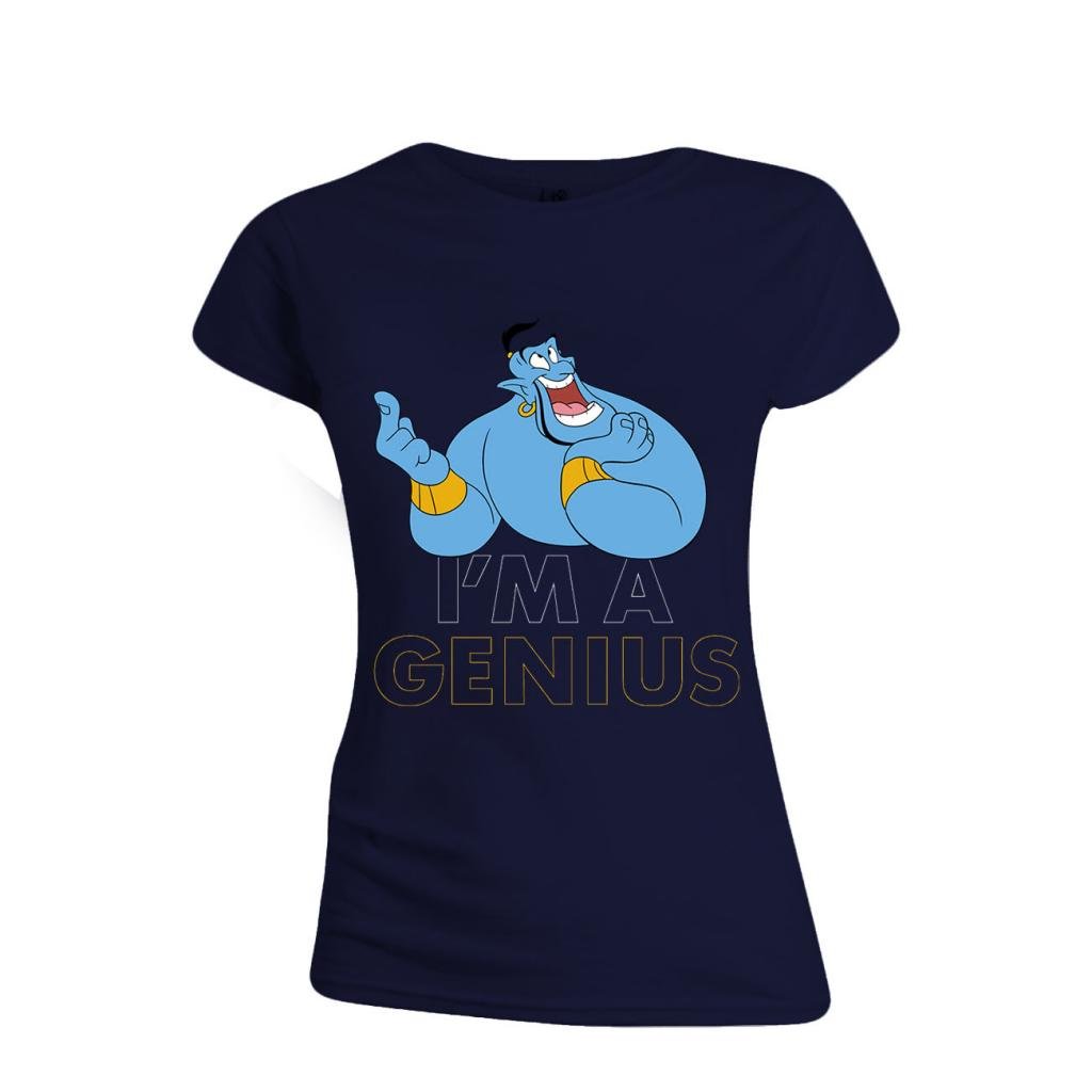 DISNEY - T-Shirt - I'am a Genius - GIRL (XL)