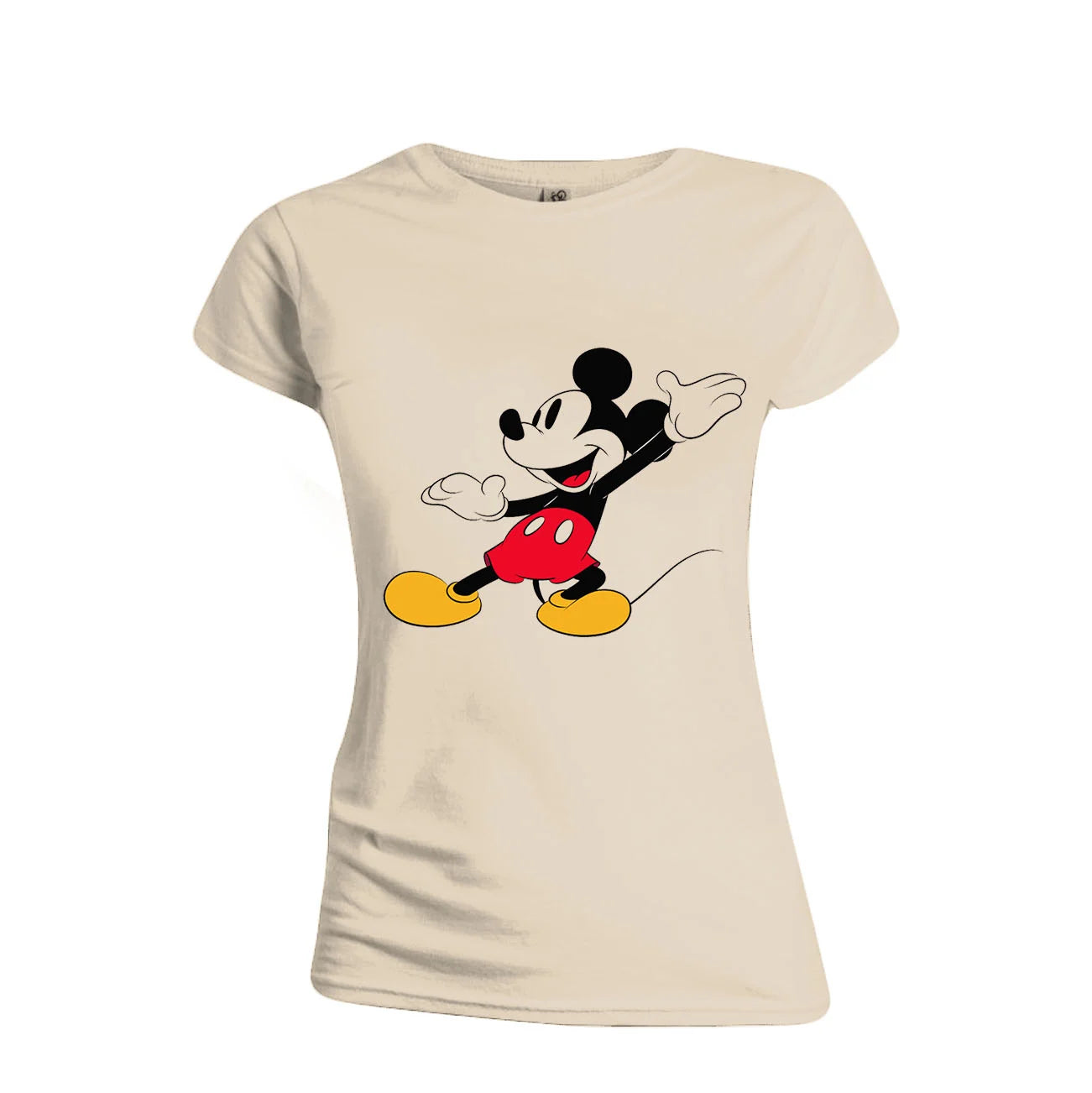 DISNEY - T-Shirt - Mickey Mouse Happy Face - MÄDCHEN (M)