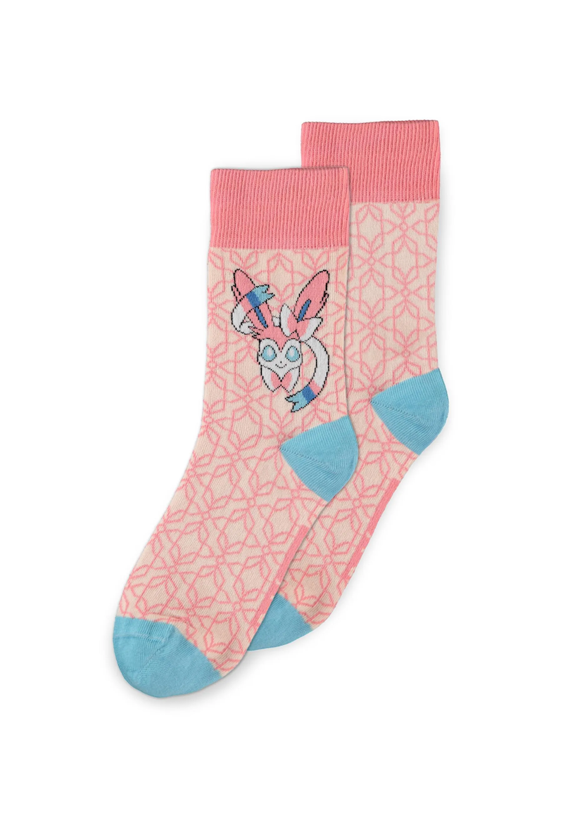 POKEMON - Eevee Evolution II - Pack of 3 pairs of socks (T35-38)