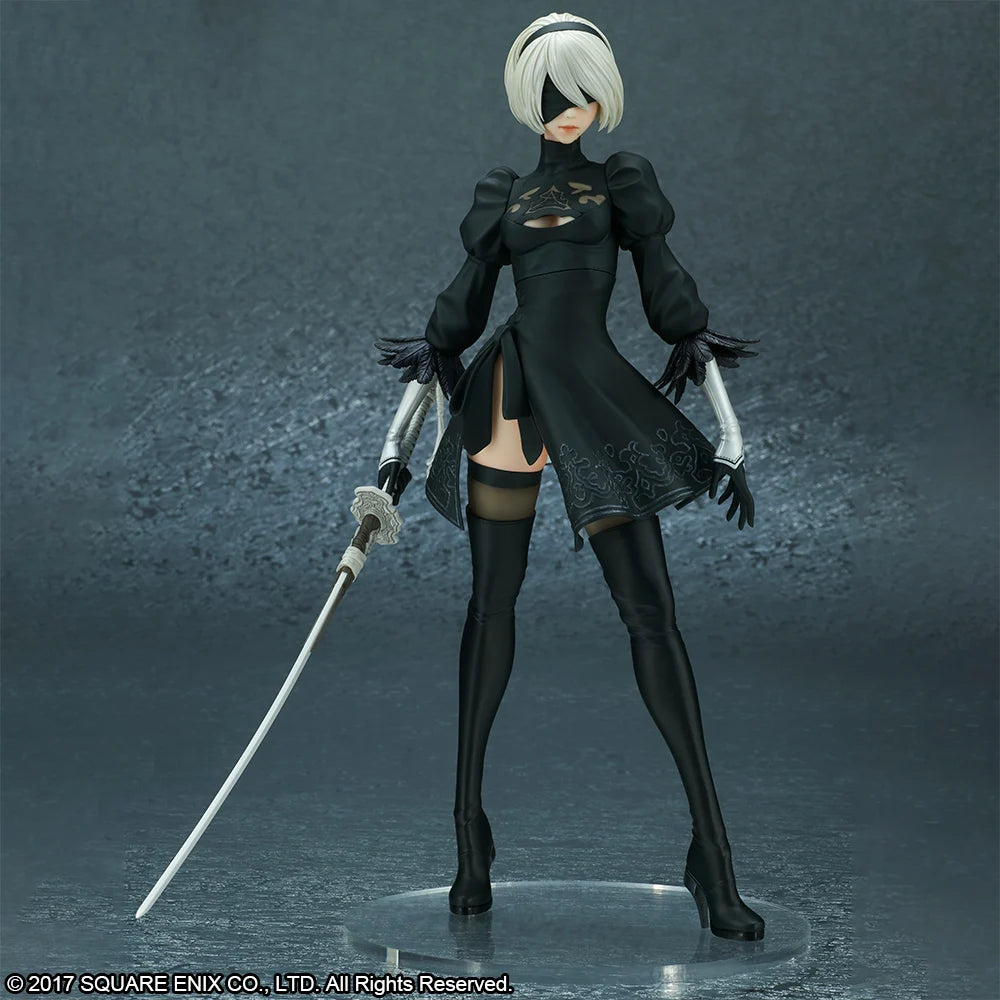 NIER AUTOMATA - 2B - Statue Deluxe 28cm