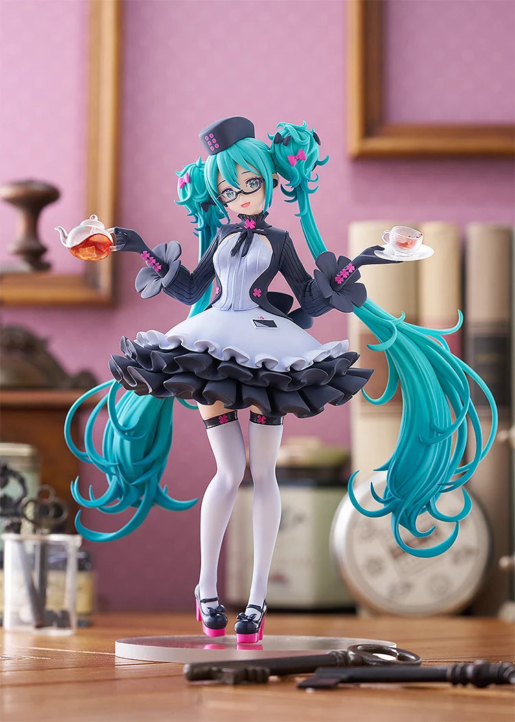 HATSUNE MIKU - Miku Glasses x Cafe - Pop Up Parade 18cm