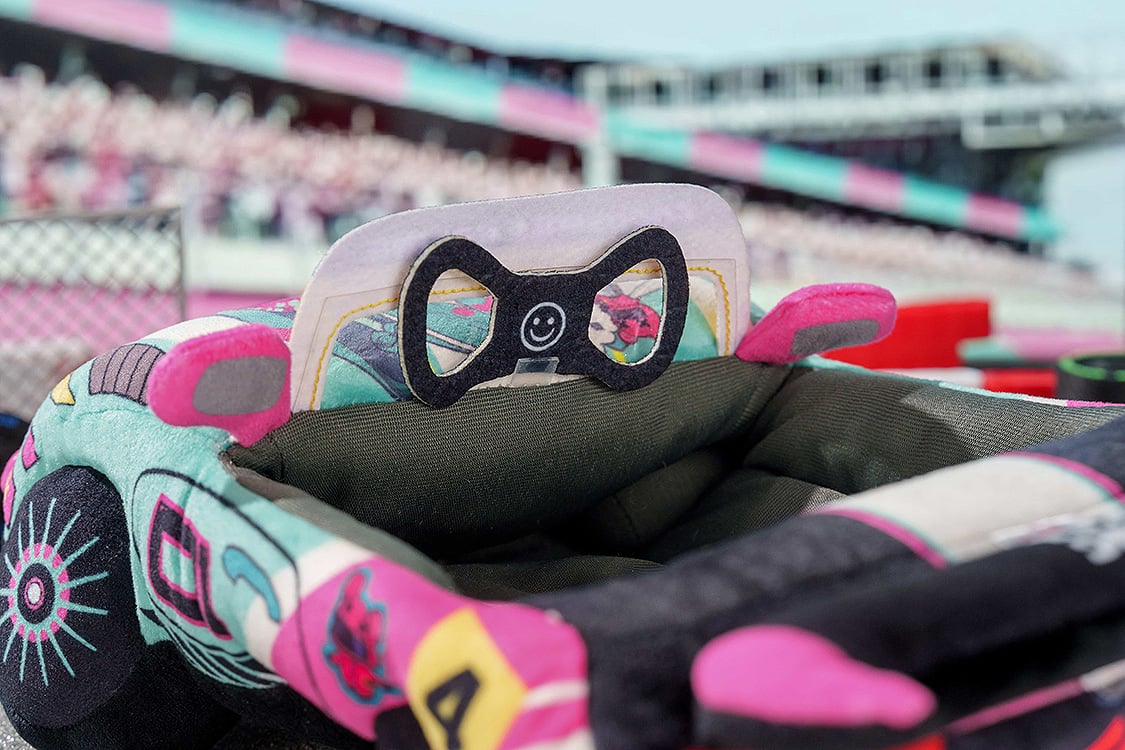 HATSUNE MIKU GT PROJECT - Hatsune Miku Racing 2025 - Plush Set 15cm