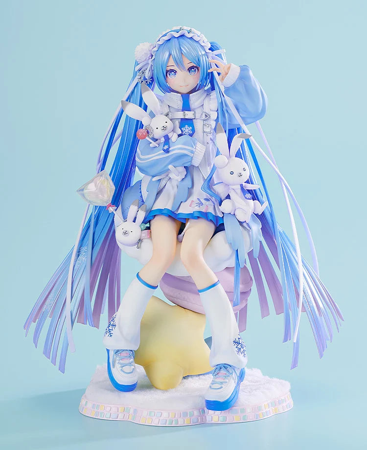 HATSUNE MIKU - Snow Miku Yukiiro Pop - Statue 1/7 24cm