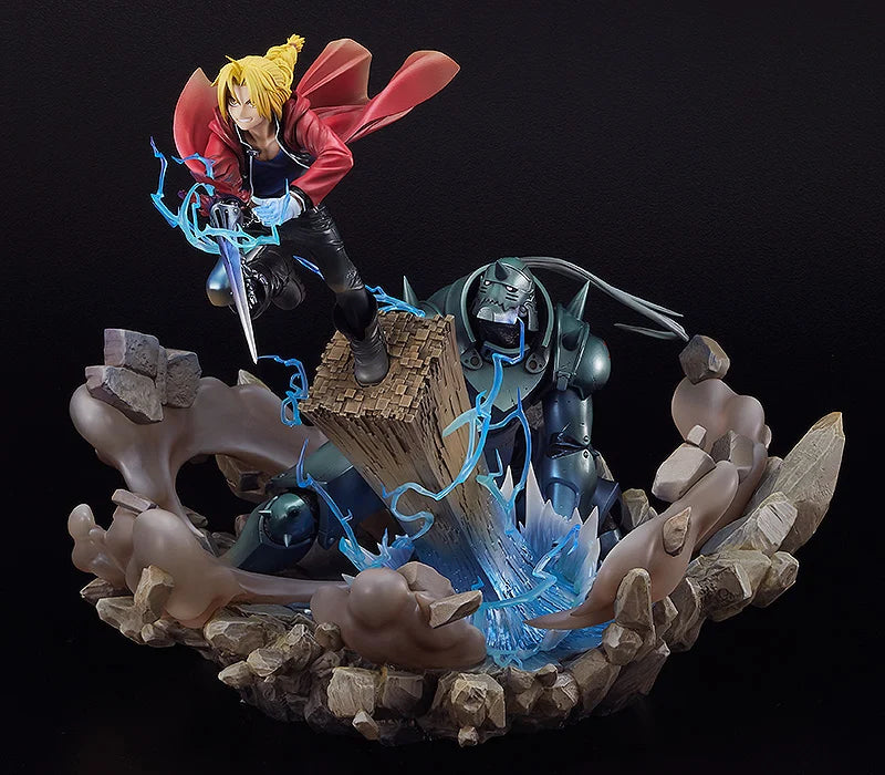 FULL METAL ALCHEMIST - Edward Elric & Alphonse Elric - Statue 58cm