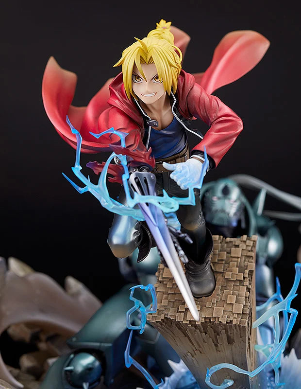 FULL METAL ALCHEMIST - Edward Elric & Alphonse Elric - Statue 58cm