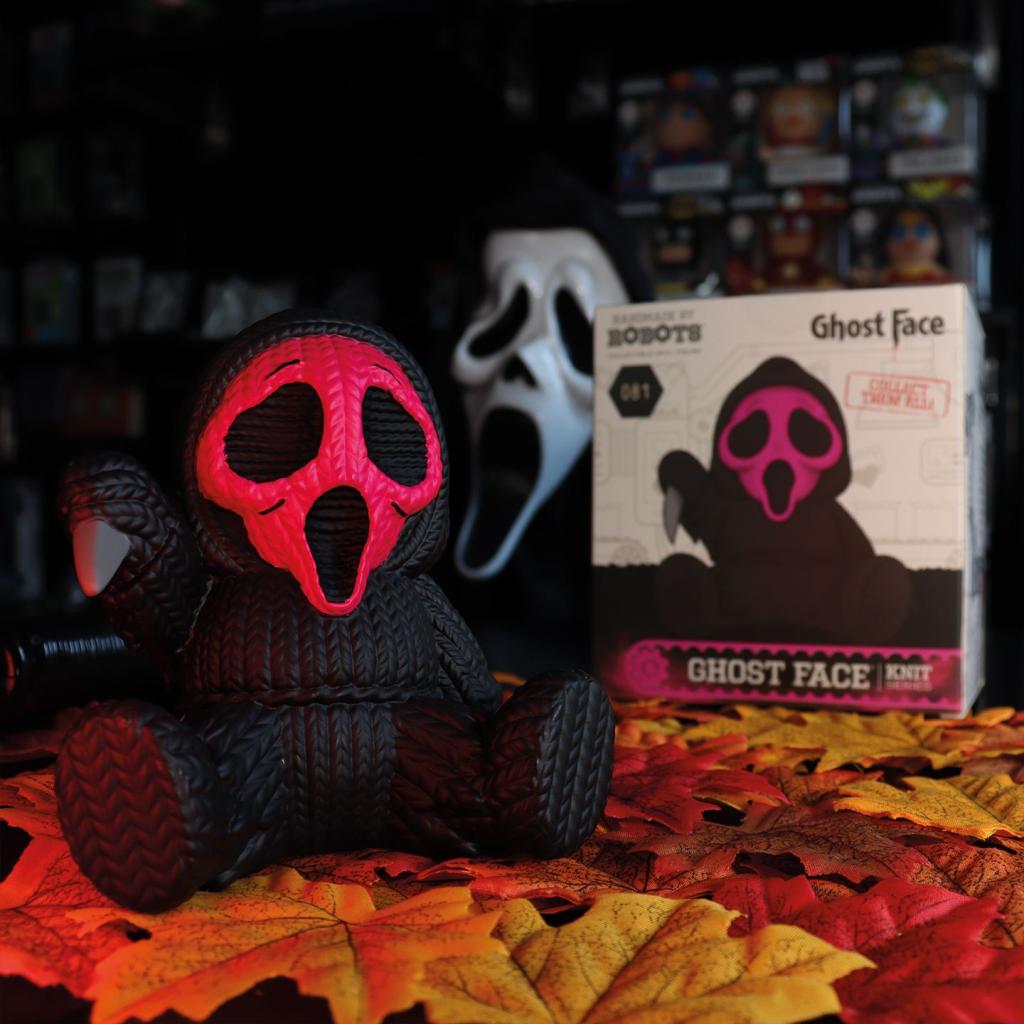 GHOST FACE - Pink - Handmade By Robots N°18 - Collectible Vinyl Figure
