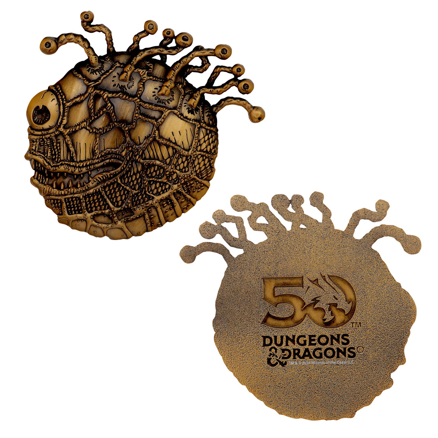 DUNGEONS & DRAGONS - 50th - Twin Limited Edition Medaillon Set