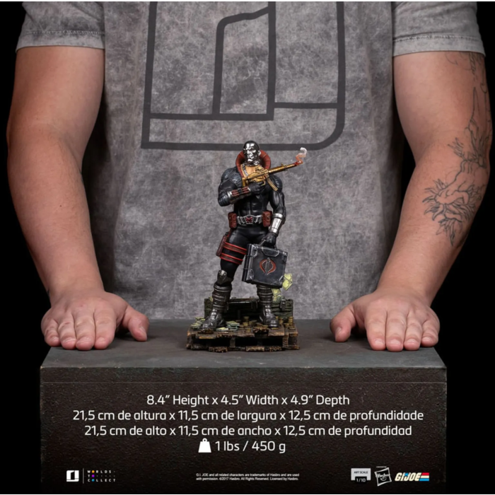 GI JOE - Destro - Statue Art Scale 1/10 21.5cm